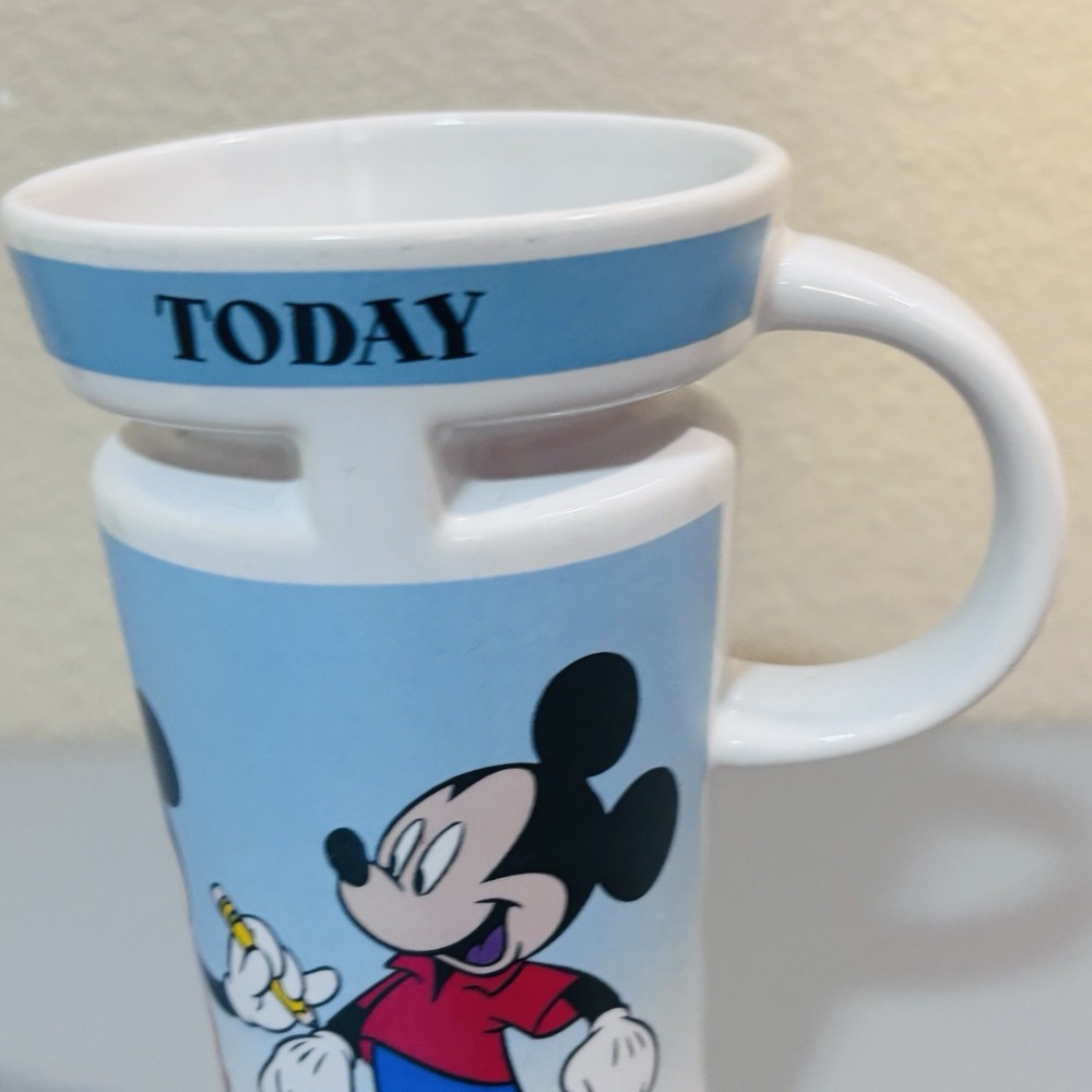 Walt Disney Mickey Mouse Through the Years 1928 to Today Ceramic Tea Coffee Mug - Picture 8 of 11